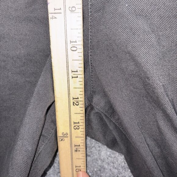 GAP Loose Khakie Cargo Pants Womens Size 4 Gray Wide Leg Regenerative cotton - Picture 6 of 9